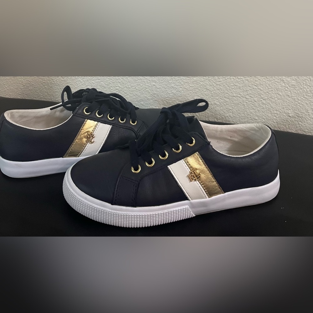Ralph Lauren leather sneakers